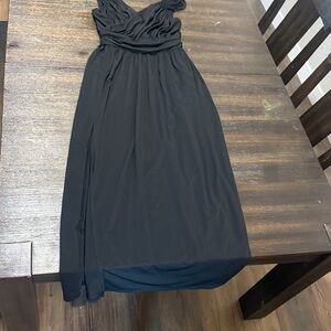 Elegant Black Sleeveless Dress